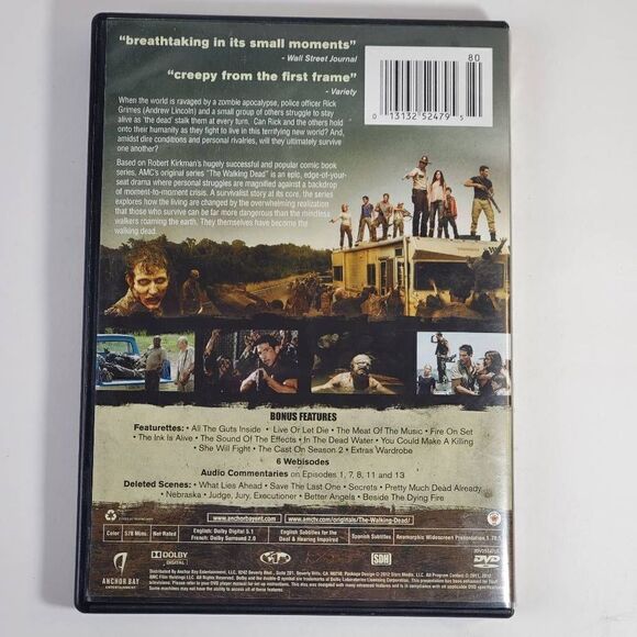 The Walking Dead (TV Series) 2nd Season [DVD] - Picture 5 of 5